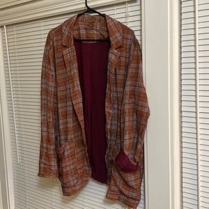 Free people slouchy blazer!